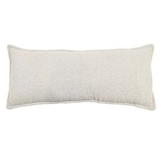 a white pillow on a white background