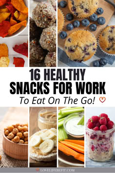 healthy snack ideas Easy Grab And Go Healthy Snacks, Snacks That Are Good For You, Work Healthy Snacks, Simple Work Snacks, Healthy Snacks To Prep Ahead, Healthy Desk Snacks The Office, Work Day Snacks, Healthy Snacks At Work, Simple Healthy Snacks For Work