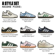 Our adidas picks 👟 cool sneakers for spring, men’s and women’s sneakers, colorful sneakers, adidas sneakers, steetwear, spring fashion, trendy style Photographie Indie, Shoes Hack, Adidas Shoes Women, Adidas Fashion