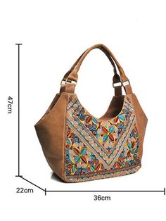 Sku CY-!19492 Material Polyester , PU Feature Embroidered Occasion Going out , Casual , Vacation Bags Style Tote Bag Type Bags Accessories Size FREE SIZE Size chart: Please consult the size chart we provide for this item's measurements to help you decide which size to buy. Vacation Bag, Bags Style, Free Bag, Bags Accessories, Free Size, Fashion Bags, Going Out, Bag Accessories, Tote Bag