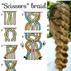 Hairstyle Examples, Beautiful Braided Hair, Hair Tutorials Easy, Hair Stylies, Hair Up Styles, Hairdo For Long Hair, Hair Stylist Life, Easy Hairstyles For Long Hair