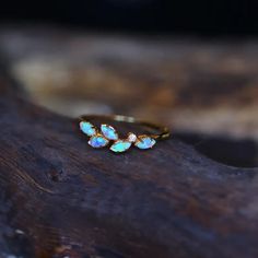 Real Opal Ring, Opalescent Sapphire Ring, Antique Opal Jewelry, Fire Opal Engagement Ring, Traditional Wedding Rings, Raw Opal Ring, Rose Gold Opal Ring, Boulder Opal Ring, Pink Engagement Ring