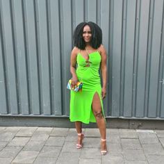 Bright Neon Green Cut Out Dress. Sold Out Online. Blogger's Favorite Green Summer Midi Dress For Night Out, Chic Beach Midi Dress By H&m, H&m Summer Dress For Night Out, H&m Mini Dress For Summer Cocktail, H&m Summer Dress For Date Night, H&m Dress For Date Night In Spring, H&m Spring Dress For Date Night, H&m Summer Cocktail Mini Dress, Summer Green Midi Dress For Party