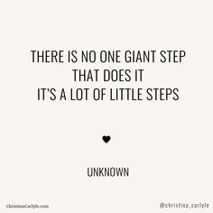 there is no one giant step that does it it's a lot of little steps unknown