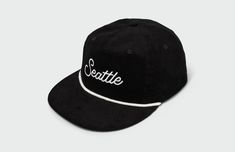 This Seattle Script 5 Panel Hat features quality cotton corduroy and rope detailing. The hip vintage flatbill design keeps the sun out of eyes, and the adjustable snapback closure ensures a personalized, comfortable fit. This hat is perfect for any fan of the Emerald City. 100% Cotton Corduroy Cap Matching Corduroy UnderVisor Vintage Lightly Structured Fit Snapback Closure Medium Crown One Size Fits Most Adults (6 7/8 to 7 3/4) Made in the USACut and Sewn in Kansas City, MO Dylan Rieder, Corduroy Cap, 5 Panel Hat, The Sandlot, Country Shop, Suns Out, Ancient Knowledge, Panel Hat, Emerald City