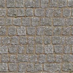 an image of a brick wall that looks like it is made out of cement blocks