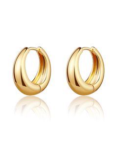 PRICES MAY VARY. ✦Gold Huggie Earrings✦ Small Hoop earrings are 21mm * 19mm. Chunky gold huggie hoop earrings and lightweight for comfort wear, easy to put on and take off. ✦14K Gold Earrings✦ These huggie hoop earrings are made of 14k gold plated brass. Long lasting color, Nickel free, Lead free and Hypoallergenic setting. Perfect for most women wear. ✦Gold Hoop Earrings✦These thick gold hoop earrings are classy to fit with every outfit, yet statement enough to bring you compliments here and th Hoop Earrings For Men, Thick Gold Hoop Earrings, Gold Hoops Earrings, Hoop Earrings Chunky, Thick Gold Hoops, Gold Huggie Earrings, Chunky Gold Hoop Earrings, Small Gold Hoop Earrings, Mens Earrings Hoop