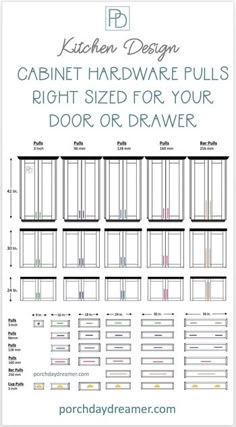 the kitchen design cabinet hardware fulls right side for your door or drawer, with instructions