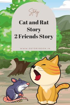 Cat and Rat Story Simple Story For Kids, Simple Stories For Kids, Short Story About Animals, Small English Story, Cute Bedtime Stories, Cat And Rat, Reading Websites, Interesting Short Stories