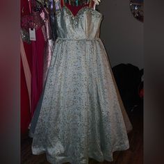 Reposhing This Item I Purchased From @Elawrence0114. Loved It, But Ready To Rotate For Something New. Questions? Leave A Comment Below! Mac Duggal Dresses, Mac Duggal, Blue Gold, Size 20, Something New, Size 16, Prom Dresses, Mac, Prom