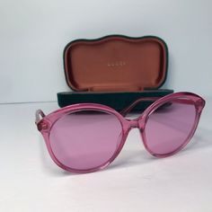 Gucci Acetate Gg Sunglasses Gg0257s Pinkthis Is An Authentic Pair Of Gucci Acetate Gg Sunglasses Gg0257s In Pink. These Chic Sunglasses Have Transparent Pink Round Rims With Solid Pale Pink Lenses. The Side Arms Feature A Light Gold Gucci Gg Logo At Each Temple. These Are Marvelous Sunglasses For A One Of A Kind Look, From Gucci! Size Length: 5.75 In Height: 2.50 In Width: 5.75 In Pink Tinted Acetate Sunglasses, Pink Acetate Sunglasses With Mirrored Lenses, Pink Gradient Sunglasses In Acetate, Gucci Acetate Sunglasses With Tinted Lenses, Gucci Pink Sunglasses With Tinted Lenses, Gucci Pink Tinted Sunglasses, Gucci Tinted Acetate Sunglasses, Elegant Pink Acetate Sunglasses, Gucci Pink Sunglasses With Uv Protection