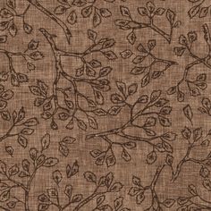 a brown background with leaves and branches