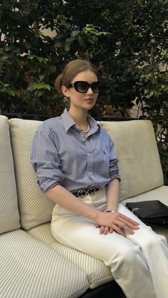 Old Money Style Outfits, Tucked In Shirt, European Summer Aesthetic, Dreamy Style, Modest Casual Outfits, Aesthetic 2024, Elegant Outfit Classy