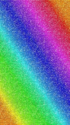 a rainbow colored background with lots of glitter