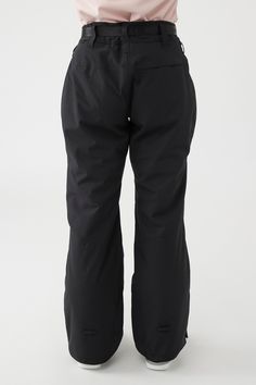 Made from tech stretch with REPREVE®, the Star Insulated Pants have 60 grams insulation and a brushed tricot lining, promising to keep you warm on even the coldest days. Wide choice of color options, with an integrated belt and high level tech complete the package. O'Neill Women's Winter Pants Regular fit 50% Recycled Polyester, 50% Polyester Critically taped seams Articulation Jacket connector system Regular waistband Basic Fly Waist adjustment system Bottom reinforcement panel Anti abrasion ta Waterproof Full Length Black Bottoms, Black Waterproof Winter Pants, Functional Waterproof Bottoms For Winter Sports, Functional Full Length Waterproof Pants, Black Pants For Winter Sports, Sporty Black Pants For Winter Sports, Functional Black Bottoms For Winter Sports, Functional Full Length Bottoms For Winter Sports, Functional Full-length Bottoms For Winter Sports