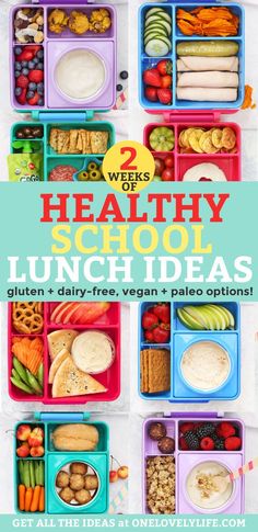 healthy school lunch ideas that are easy to make