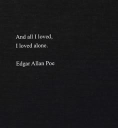 Edgar Allen Poe Tattoos, Edgar Allen Poe Love Quotes