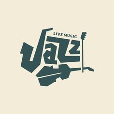 the logo for live music jazz