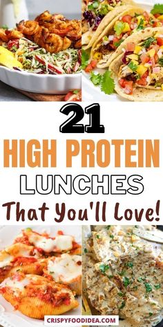 high protein lunches that you'll love are the perfect way to start your day