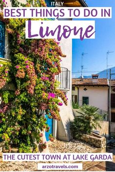 the best things to do in limoone, italy with text overlaying it