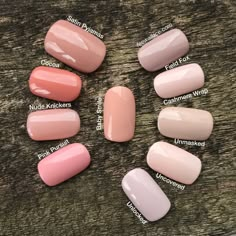 Nail Shellac Colors, Best Shellac Nail Colors, Pink Nails Shellac, Blush Nail Color, Shellac Nail Polish Colors, Nail Colors Pink, Shellac Toes, Pink Shellac