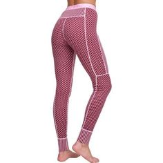 These fun and functional baselayer pants feel good on the slopes and look good apres-ski. Built with merino wool, they stay warm and odor-free while we play in the snow. These bottoms are stitched with flatlock seams that prevent chafing and keep us comfortable from first chair to last. Winter Loungewear Midweight Bottoms, Winter Loungewear Bottoms In Midweight Fabric, Athleisure Stretch Activewear For Winter Sports, Sporty Stretch Activewear For Winter Sports, Stretch Sporty Activewear For Winter Sports, Fitted Bottoms For Winter Sports, Tight Winter Sports Pants, Sporty Winter Skiing Bottoms, Winter Sports Compression Pants