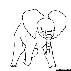 an elephant with its trunk in the air and it's face up to the ground