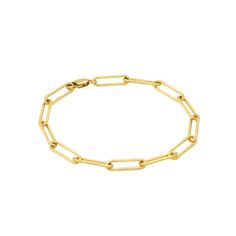 Paperclip chain bracelet Gold-tone Paperclip Bracelet With Rectangular Links, Classic Yellow Gold Paperclip Bracelet With Chunky Chain, Classic Gold Paperclip Bracelet With Chunky Chain, Gold Link Chain Bracelet With Paperclip Style, Gold Link Chain Bracelet With Paperclip Design, Modern Gold Chain Bracelet With Paperclip Chain, Chic Adjustable Paperclip Link Bracelet, Gold-tone Link Paperclip Bracelet With Cable Chain, Gold-tone Chain Link Bracelet For Everyday