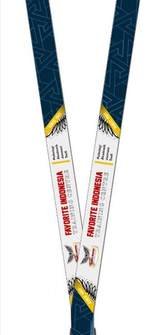 a pair of blue and yellow snow skis with white letters on the bottom side