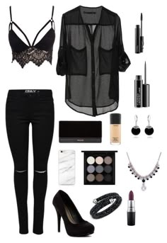 Fest Outfits, Neue Outfits, Date Night Outfits, Looks Black, Rock Punk, Outfits To Wear, Mode Inspiration, Fashion Mode