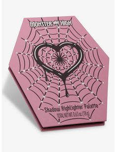 Monster High Coffin Eyeshadow & Highlighter Palette | Hot Topic Draculaura Skullette, Monster High Coffin, Pink Hair Brush, Monster High Hair, Eyeshadow Highlighter, Monster High Draculaura, Hello Kitty House, Interior Mirror, Exploding Kittens