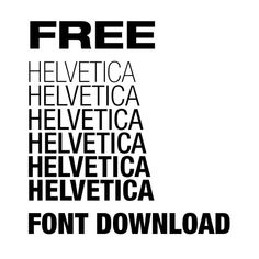 a black and white poster with the words, free font in different languages on it