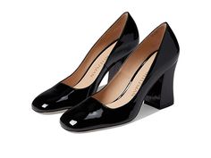 Stuart Weitzman Curveblock 85 Pump - Women's Shoes : Black : From office days to weekends, the Stuart Weitzman Curveblock 85 Pumps ensure to keep your style as well as comfort on point. Sleek leather upper. Comfort leather lining and insole. Slip-on style for easy on and off. Square toe. Flared, curvaceous block heel. Leather outsole. Made in Spain. Measurements: Heel Height: 3 1 4 in Weight: 11 oz Product measurements were taken using size 9, width B. Please note that measurements may vary by s Business Patent Leather Heels With Leather Lining, Fall Patent Leather Court Shoes For Office, Patent Leather Court Shoes For Office In Fall, Patent Leather Heels For Work In Fall, Fall Patent Leather Heels For Work, Square Toe Patent Leather Court Shoes For Office, Square Toe Patent Leather Court Shoes For Business, Patent Leather Square Toe Court Shoes For Business, Modern Office Heels With Leather Lining