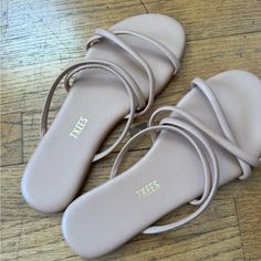 Brand New With Out Tags! Please Let Me Know If You Have Any Questions. Smoke And Pet Free Home. Sorry, No Trades Please! Make A Bundle And I Will Send You A Private Offer! Beige Slippers, Let Me Know, Let Me, Slippers, Bundles, Size 7, Women Shoes, Let It Be, Pet