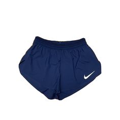 Brand New Without Tags, Nike Pro Elite Official Track & Field Running Shorts Blue Ci0586 Men Size Small. Blue Sportswear Bottoms With Short Legs, Blue Sportswear Bottoms For Running, Blue Athletic Shorts With Pockets For Running, Blue Athletic Shorts With Pockets For Training, Blue Sports Shorts With Pockets, Navy Sportswear Bottoms For Running, Nike Navy Sporty Athletic Shorts, Navy Nike Sporty Athletic Shorts, Nike Sporty Navy Athletic Shorts