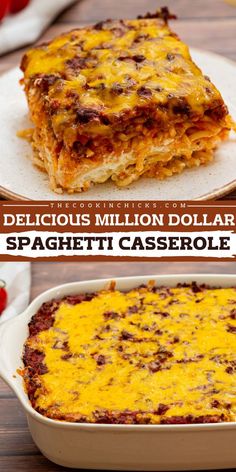 Looking for quick weeknight dinner ideas? Try this mouthwatering Delicious Million Dollar Spaghetti Casserole Recipe! Packed with hearty meat sauce, layers of melted cheese, and perfectly baked spaghetti, it’s a comforting, budget-friendly meal that will satisfy the whole family!