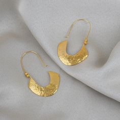 We produce our  jewelery in Istanbul. We use semi precious gemstones and brass covered with 18k-24k  gold. Their nature may cause gemstones to be in different shapes and color. Do not forget to explore more pieces using the link below. https://www.etsy.com/shop/FndJewelry  THANK YOU🤍 We are so grateful you have chosen FndJewelry. We love sharing happiness with you, it is only real when shared! Handmade 14k Gold-filled Gold Earrings, Gold Hammered Teardrop Earrings, Gold Teardrop Hammered Earrings, Gold Jewelry With Ear Wire In Recycled Gold, Gold-tone Hammered Drop Earrings, Hammered Metal Earrings As Gift, Hammered Metal Earrings Gift, Handmade Gold Hoop Earrings In Sterling Silver, Gold Hammered Sterling Silver Earrings