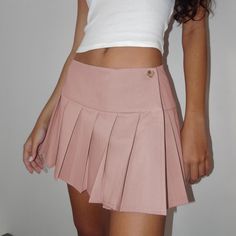 Indulge in the sophisticated style of our Preppy Hottie Pleated Skirt. Its elegant pleats and luxurious fabric create a tastefully exclusive look. Perfect for any occasion, this skirt is a must-have for any fashion lover. Elevate your wardrobe with this premium piece. Features: -85% Polyester -Low Waist -Solid Color -Pleated Design -Regular fit -Preppy style