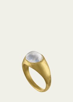 Prounis Jewelry, Fantasy Core, Moonstone Jewelry, 22k Gold, Bergdorf Goodman, Aquamarine, Moonstone, Top Designers, Apparel Accessories