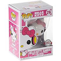 a hello kitty pop vinyl figure in a box