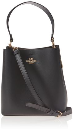 PRICES MAY VARY. Editors Notes: Our spacious polished pebble leather Town bucket bag is an essential style featuring a snap closure, internal zip pocket & long strap for versatile wear Double-Faced Leather: Get a feel for it. Our double-faced leather has two distinctively finished sides - for a sophisticated & sleek Coach bag Style Three Ways: Carry this versatile bucket tote by the top handles or attach the long crossbody strap to style to as a shoulder bag or crossbody bag It's All in the Deta Coach Pebbled Leather Bag With Adjustable Strap, Textured Leather Crossbody Bucket Bag For Work, Workwear Textured Leather Bucket Bag Crossbody, Black Coach Shoulder Bag, Classic Textured Leather Bucket Bag For Work, Modern Coach Pebbled Leather Shoulder Bag, Versatile Coach Bag With Gold-tone Hardware, Black Business Bucket Bag With Gold-tone Hardware, Black Bucket Bag With Gold-tone Hardware For Business