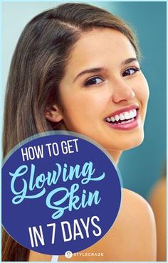 you’ll be glad to know that it’s not too late for you because we have put together a guide that’ll give you glowing skin within a week. From exfoliating to brightening, we’ve got it all covered in a simple week’s plan.Here’s how to get started. #beauty #tips #skincare #glowingskin #skincare Get Glowing Skin Naturally, Glowing Skin Naturally, Get Glowing Skin, Tips Skincare, Beauty Tips For Skin, Younger Looking Skin, Perfect Skin, Face Scrub, Simple Skincare