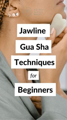 Choose your healing crystal gua sha stone or use the back of a spoon. Gua Sha Results, Gau Sha, Gus Sha, Gua Sha Benefits, Jaw Lines, Eye Bag Remedies, Face Massage Roller