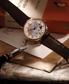 Breguet - Classique Hora Mundi 5717 Alfred Dunhill, Ae86, Best Watches, Tick Tock, Photography Inspo, Product Photography, Fountain Pen, Cool Watches