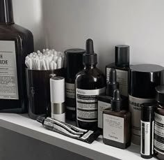 Goth Self Care, Mens Skin Care Products, Saturday Self Care, Skin Care Men, Black Skin Care, Room Redesign