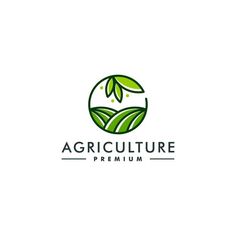 the logo for an organic product that is suitable to be used as a business card or brochure