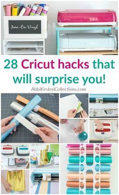 the instructions for how to make cricut hacks that will surprise you with these