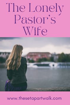 the lonely pastor's wife is featured in this postcard with text that reads, the lonely pastor's wife