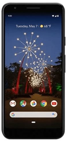 an image of fireworks in the night sky with google logo on it, as well as text