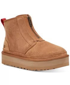 UGG® - Women's Neumel Zip Platform Booties Ugg Neumel Platform Zip, Ugg Neumel Platform, Ugg Chestnut, Ugg Neumel, Shoe Inspo, Shoe Closet, Christmas 2022, Christmas Wish, Christmas Wish List